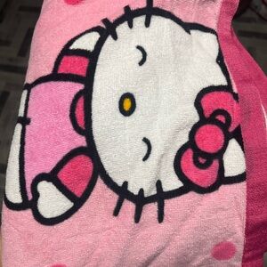 Hello Kitty Pink Beach Towel